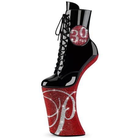 New Design Pleaser 30th Anniversary Souvenir Boot (Single, Left)